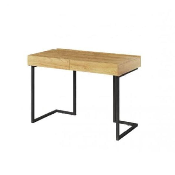 Veneti Písací stôl so šuplíkmi TAGHI - 150 cm, hikora
